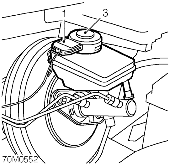 Fluid level switch – Service repair no - 70.25.08
