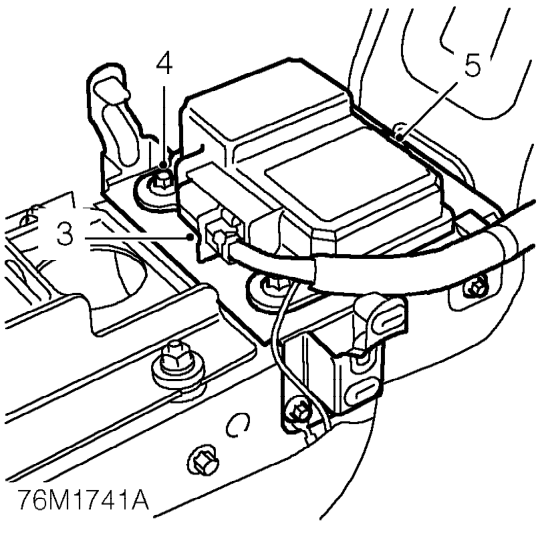 Diagnostic control unit (dcu) – Remove centre console panel. See BODY, Interior trim components.