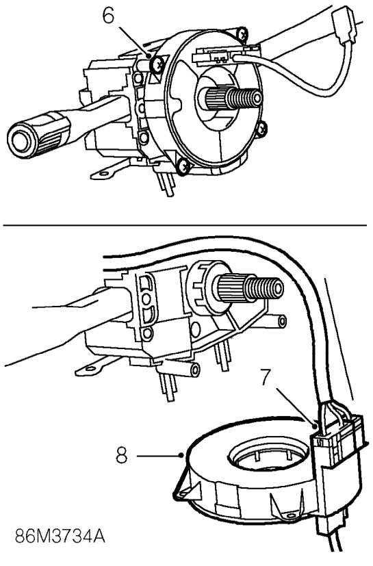 Rotary coupler – If the rotary coupler is being re-used, place adhesive tape around moulding to prevent rot