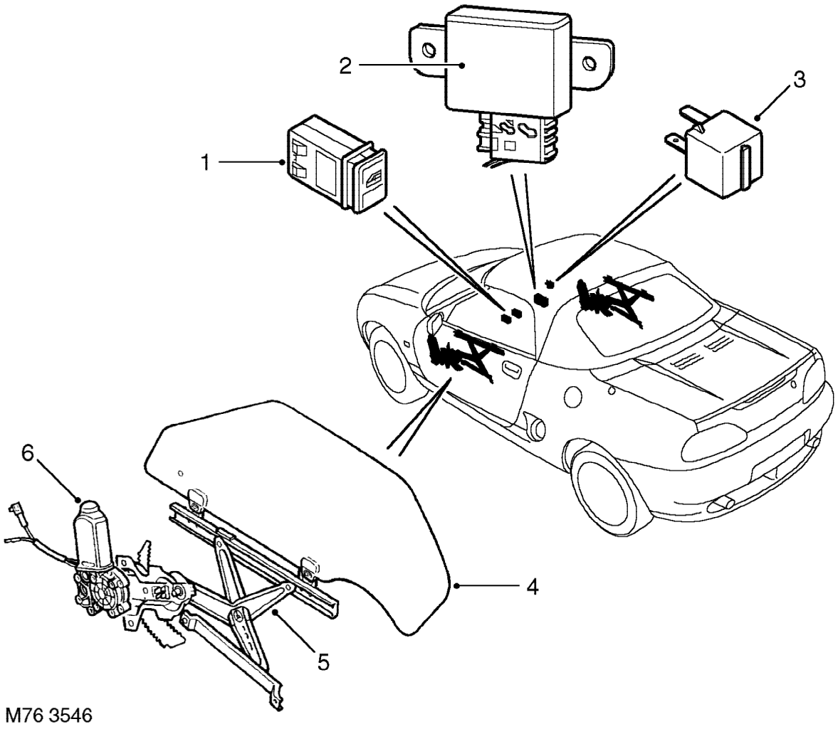 Electric window operation