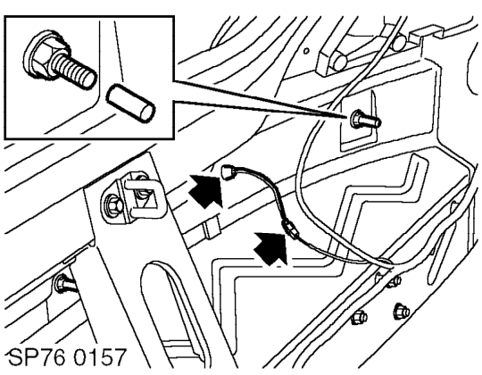 Open boot lid and position luggage compartment carpet aside to access multiplugs and bumpe