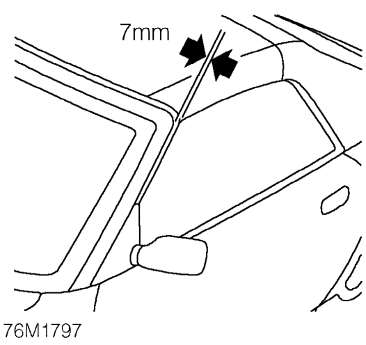 Parallelism – Lower glass and then raise fully to ensure required height has been obtained.
