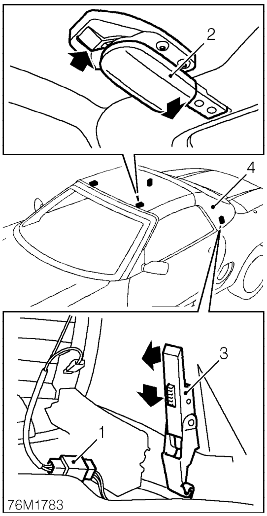 Hard top – Service repair no - 76.61.01
