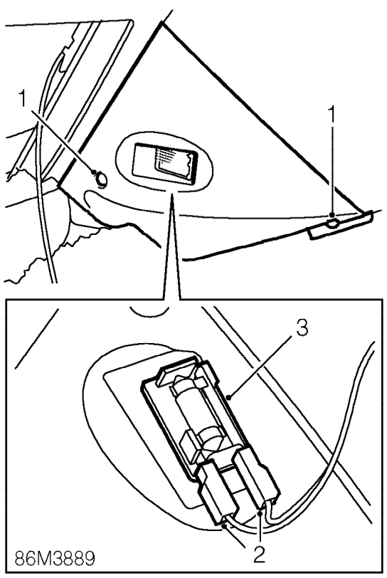 Console closing panel – Service repair no - 76.25.31