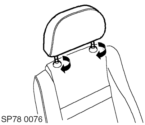 Cover - squab - front seat – Remove seat squab assembly. See this section.