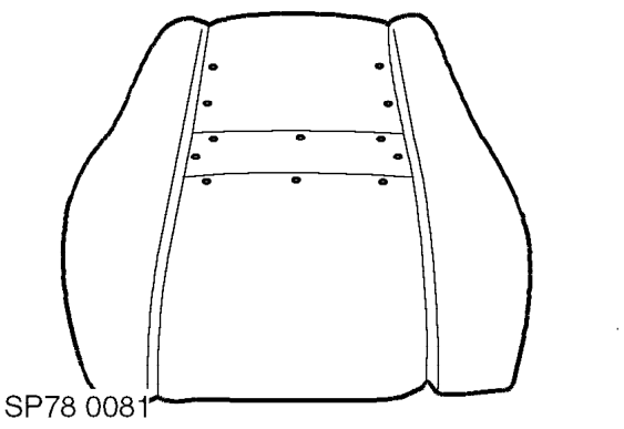 Remove seat membrane.