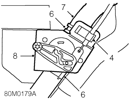 Heater valve – Remove 2 screws securing valve to heater assembly.