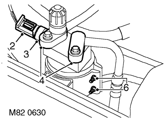 Receiver drier – Recover refrigerant from A/C system. See Adjustments.