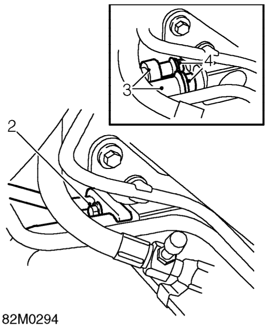 Thermostatic expansion valve – Recover refrigerant from air conditioning system. See Adjustments.