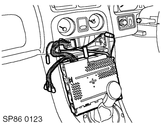 Head unit - kenwood audio systems – Insert Kenwood removal tools into slots either side of head unit. Push removal tools upwar