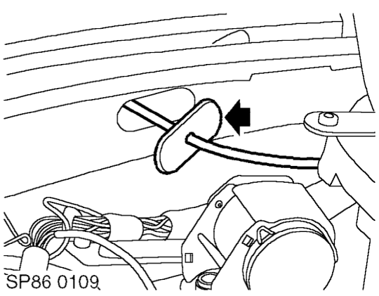 Head unit and auto changer - kenwood audio systems - renew – Release cable ties securing auto changer data cable to harness.
