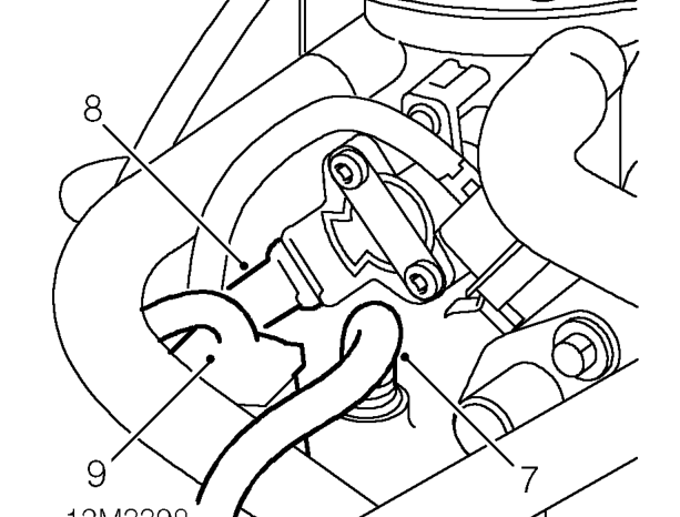 Cylinder head gasket – Disconnect throttle cable from throttle cam and position aside.