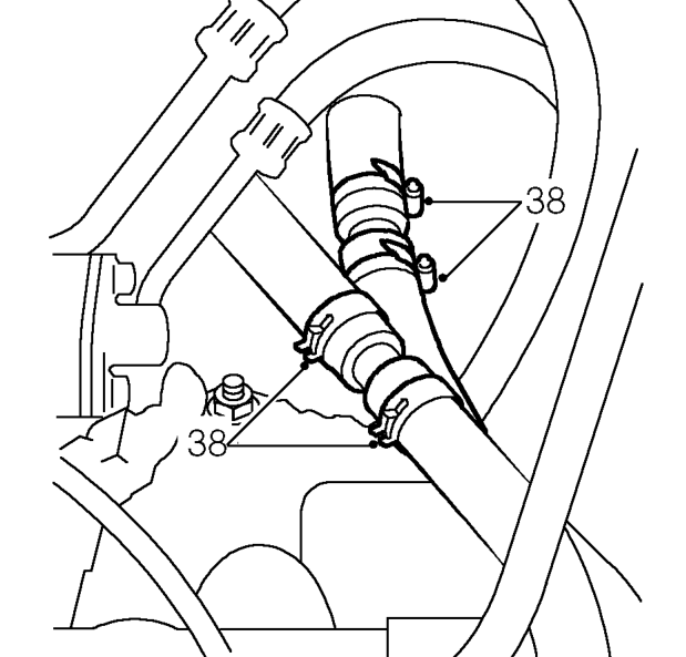 Release quick fit connector and disconnect fuel feed hose from fuel pipe.