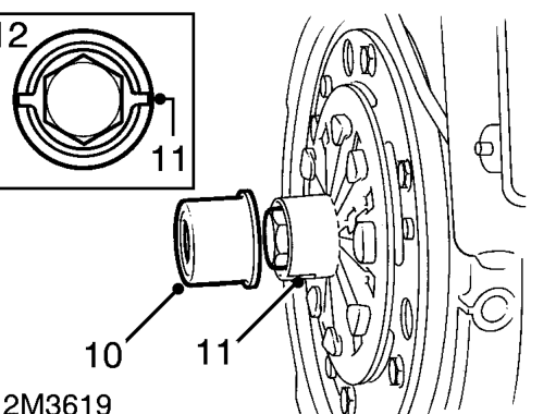 Remove CKP sensor.