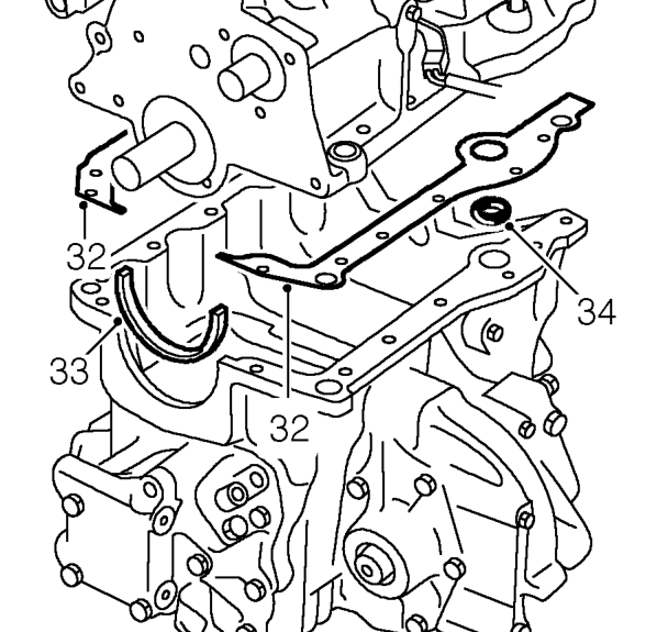Take weight of engine on lifting chains and release gearbox from engine.