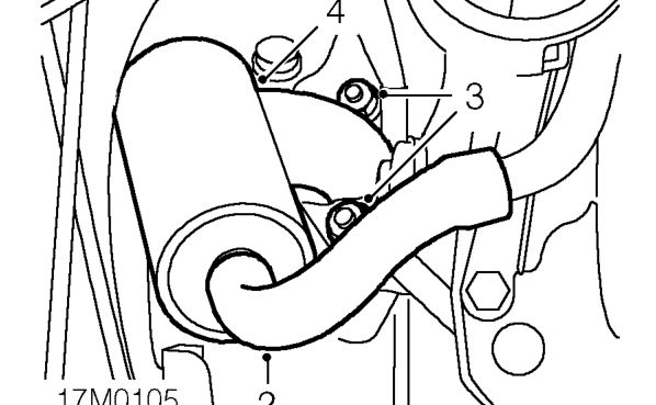 Engine breather/oil separator – Remove air cleaner. See ENGINE MANAGEMENT SYSTEM - MEMS, Repairs.