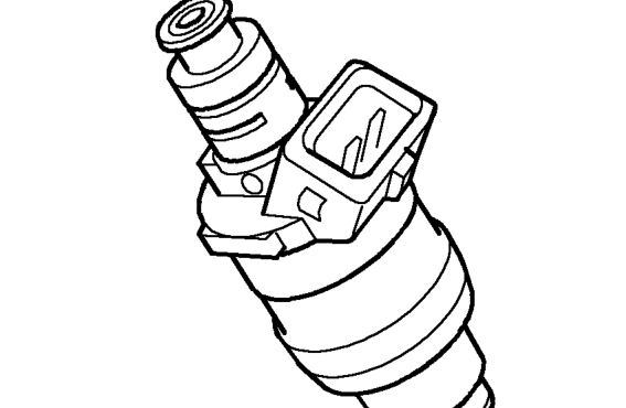 Injectors – The intake air temperature (IAT) sensor is located in the side of the inlet manifold. The 