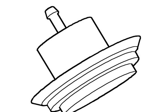Fuel pressure regulator – The fuel pump delivers more fuel than the maximum load requirement for the engine, pressur