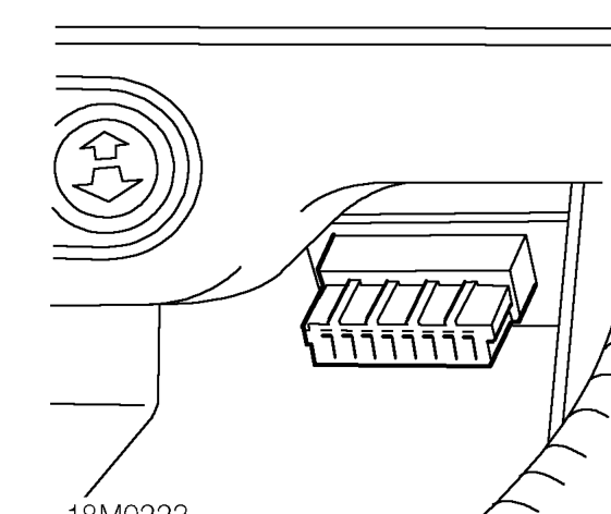 Vehicle diagnostic connector – The electrical circuit for the fuel pump incorporates an inertia fuel shut-off (IFS) switc