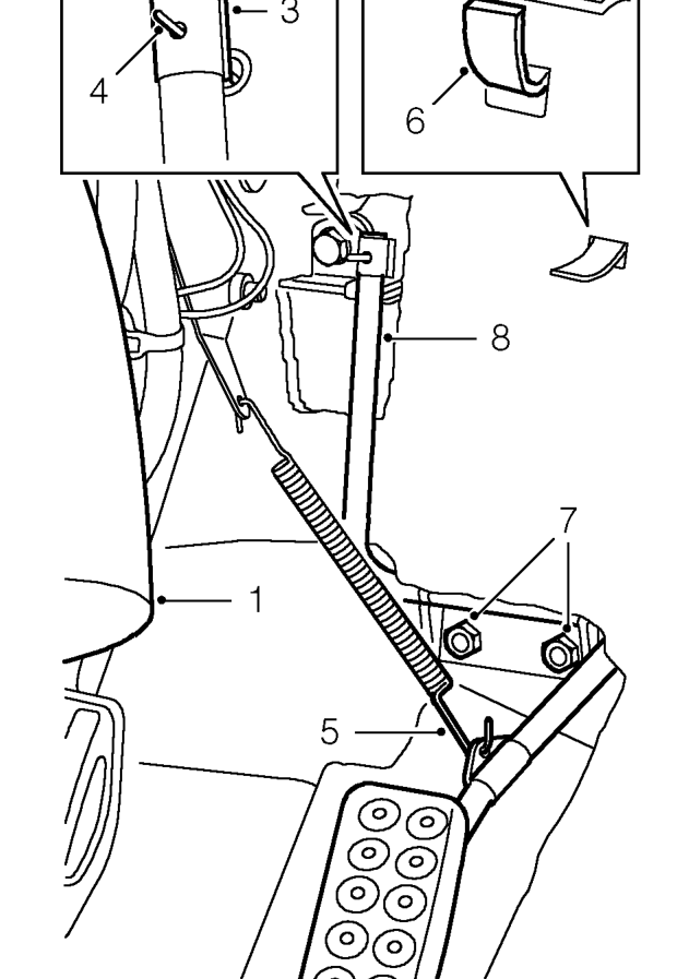 Throttle pedal – Service repair no - 19.20.01