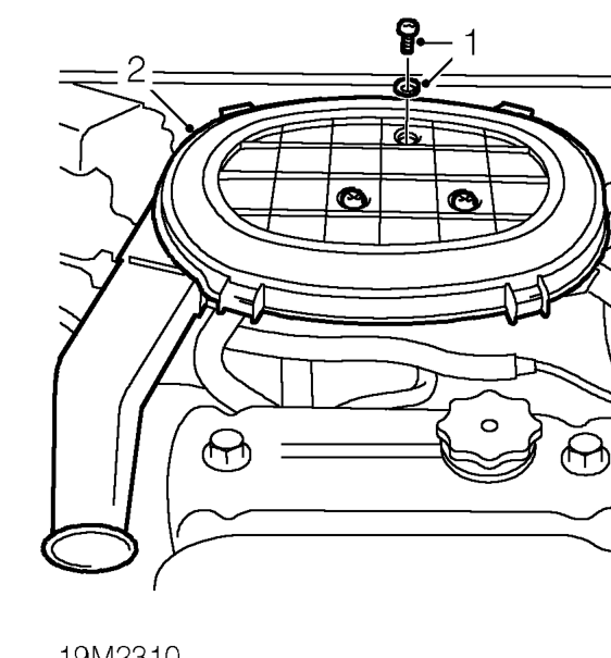 Air cleaner – Service repair no - 19.10.01