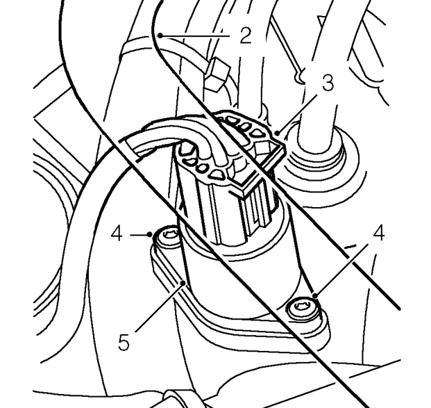 Idle air control valve (iacv) – Remove air cleaner. See this section.