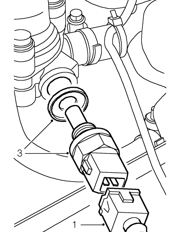 Engine coolant temperature (ect) sensor – Service repair no - 18.30.10