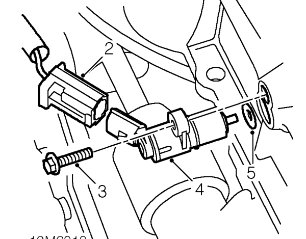 Camshaft position (cmp) sensor – Remove air cleaner. See this section.