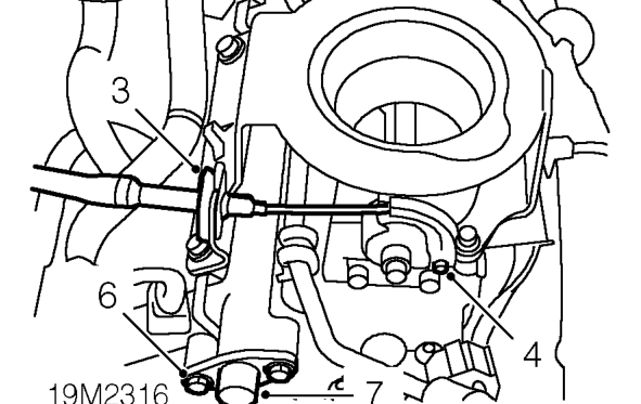 Fuel rail – Remove air cleaner. See this section.