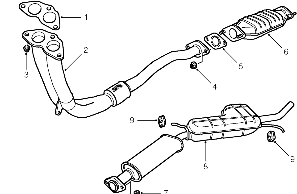 Exhaust system components