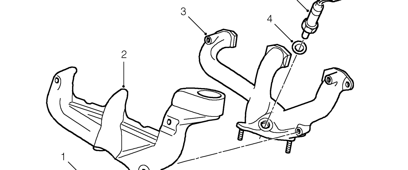 Exhaust manifold components