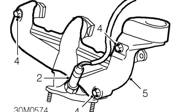 Exhaust manifold – Remove inlet and exhaust manifold gasket. See this section.