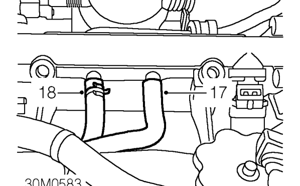 Remove air cleaner mounting bracket.