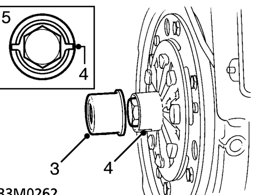 Clutch assembly and release bearing – Remove clutch release bearing. See this section.