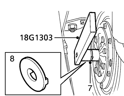 Clutch assembly and release bearing – Fit flywheel locking tool and secure with bolts.