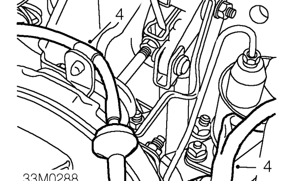 Master cylinder – Release engine management relay module from mounting bracket and position aside.