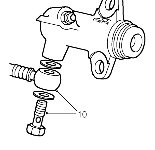 Do not carry out further dismantling if component is removed for access only.