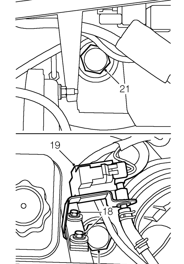 Remove 4 nuts and bolts securing front subframe to mounting brackets on body, collect wash