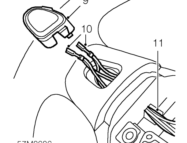 Do not carry out further dismantling if component is removed for access only.