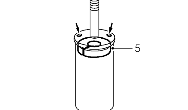 Damper adjustment – Extend damper.
