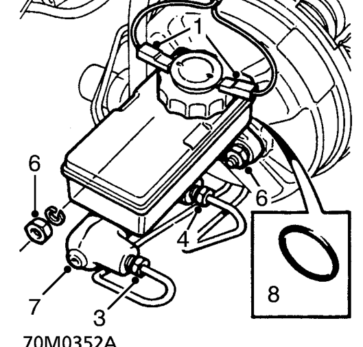 Master cylinder – Service repair no - 70.30.08
