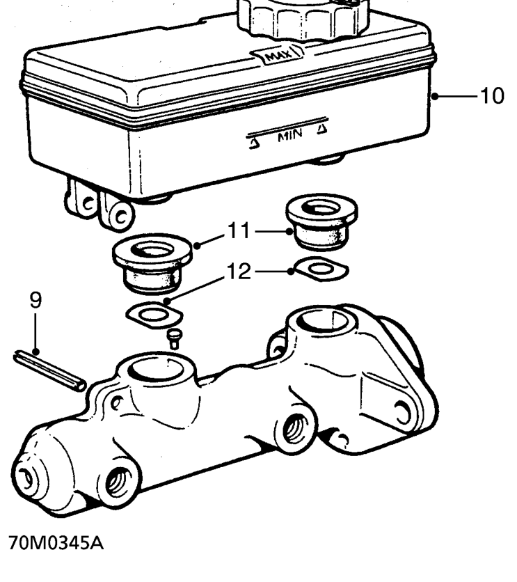 Do not carry out further dismantling if component is removed for access only.