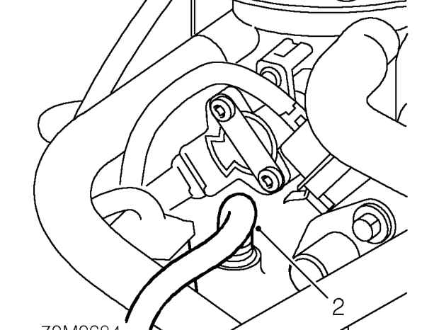 Servo assembly – Remove master cylinder. See this section.