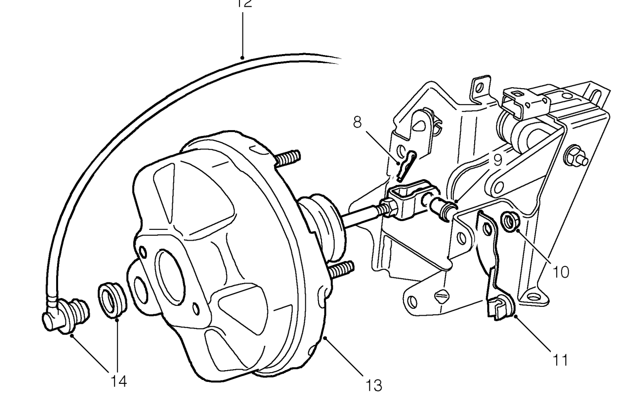 Do not carry out further dismantling if component is removed for access only.