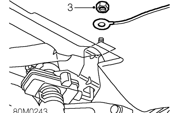 Heater valve control cable – Remove 2 screws securing heater to lower fascia rail.