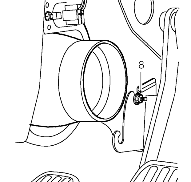 Allow coolant to drain then plug the heater connections.