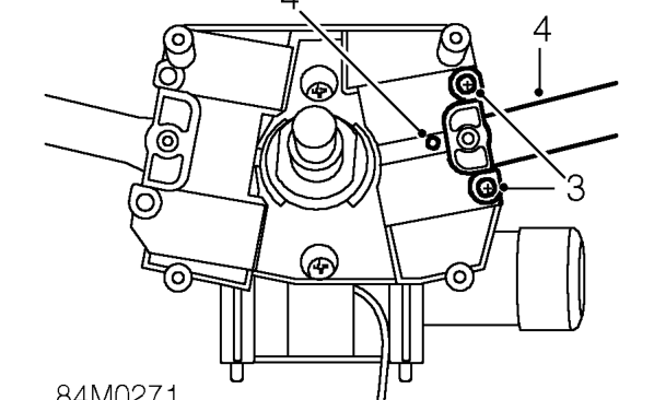 Windscreen washer and wiper switch – Disconnect multiplug from switch.