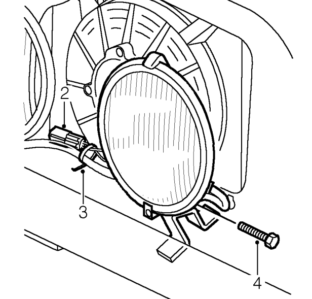 Fog or driving lamp – Remove front grille. See BODY, Exterior fittings.