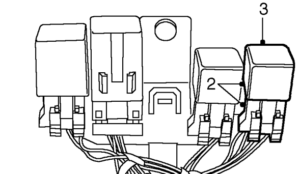 Horn relay – Remove fascia panel. See BODY, Interior trim components.