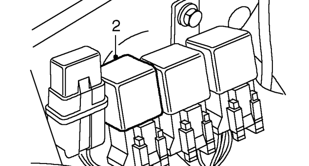 Fog/driving lamp relay – Driving lamp relay